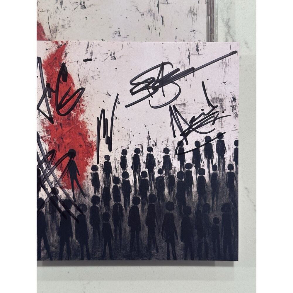 Three Days Grace SIGNED Alienation CD AUTOGRAPHED #1 - Picture 4 of 9